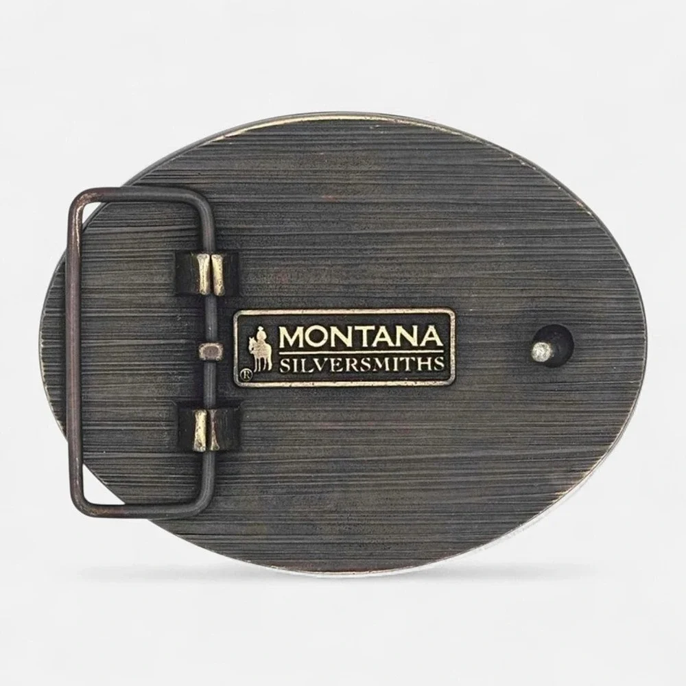 Montana Silversmiths Patriots Faith Gadsden Belt Buckle Retail $45 -‎ NEW